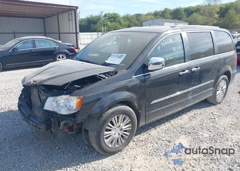 2013 Chrysler Town & Country Limited from USA, damaged, VIN 2C4RC1GG7DR511790